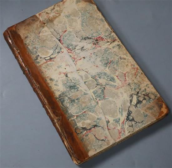 RICHBOROUGH: Battely, John - The Antiquities of Richborough and Reculver. Abridged from the Latin,